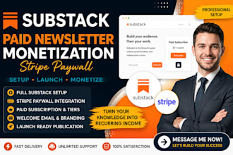 setup substack paid newsletter monetization stripe paywall