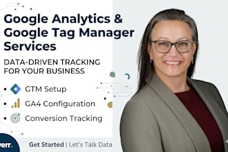 setup google analytics 4, ga4, and tag manager for tracking