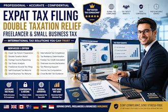 file double taxation, expat tax, income tax for freelancer and small business