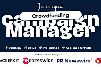 create crowdfunding campaign manager kickstarter indiegogo campaign backers list