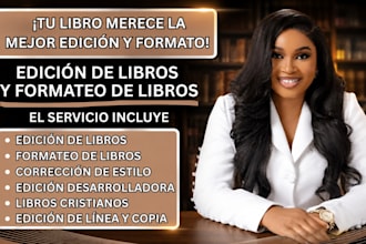 ser su editor de desarrollo y formateador de libros cristianos
