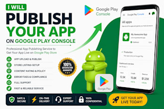 publish your app on google play console