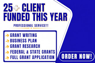 write you grant proposal, research, grant application, for non profit