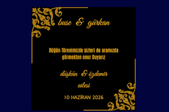 design luxury gold navy wedding invitation template