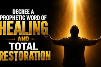 decree a prophetic word of healing and total restoration
