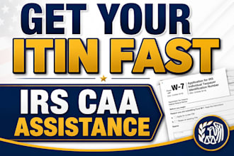 apply for itin individual taxpayer number as an irs caa