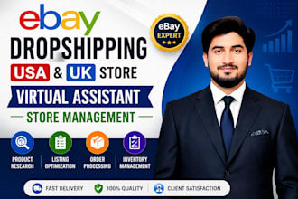 be your ebay virtual assistant for USA and UK store