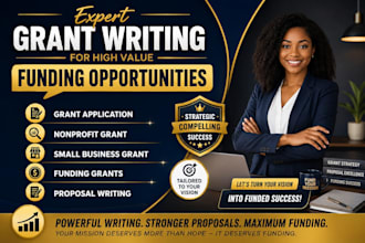 do non profit grant writing apply for small business funding proposal