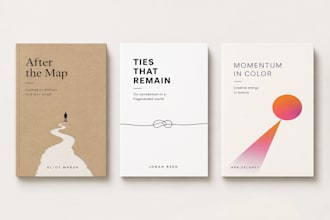 do modern, minimalist book cover design, ebook cover minimal book cover