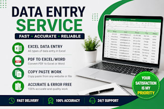 copy paste data entry in excel and word fast