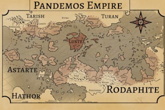 create custom dnd maps, fantasy world maps and rpg battle maps for campaigns
