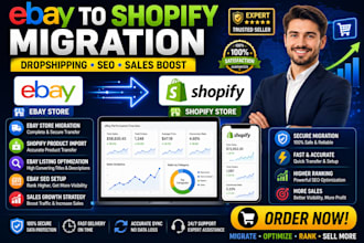 migrate ebay dropshipping store to shopify ebay listing ebay seo ebay sales
