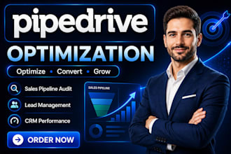 optimize your pipedrive CRM sales pipeline and lead management system