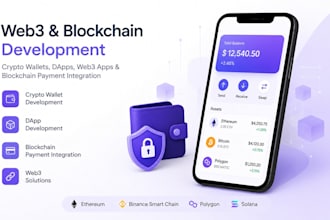 do crypto wallet dapp development web3 mobile app blockchain payment integration
