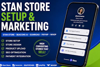 setup stanstore stanstore marketing beacons ai gumroad payhip whop productupload