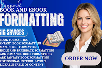 format romance book dark romance fantasy for KDP epub and paperback