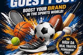 do guest post on sports blog with dofollow backlink