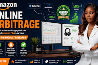 find hot online arbitrage products for rapid amazon fba sourcing