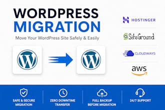 wordpress hosting migration hostinger siteground cloudways AWS cloudways saas