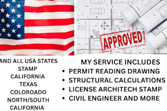 licensed engineering drawing, architect stamp, mep for maryland, oregon, wy, tn