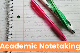 handwrite cursive or print for notes and letters