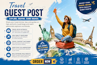 do guest post on travel blog with dofollow backlink