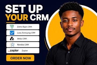 setup zoho bigin crm less annoying crm attio crm nimble crm and integration