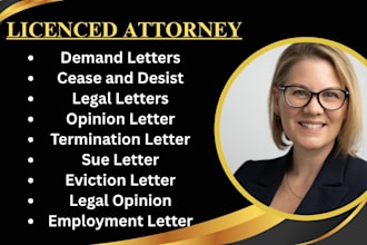 write a demand letter with legal notice and court ready response
