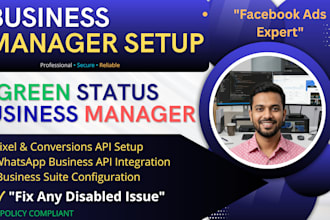 do meta business manager setup fix facebook ad account