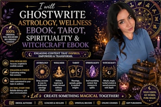 write astrology, tarot, spirituality, and witchcraft ebook