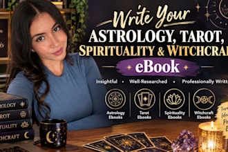 write astrology, tarot, spirituality, and witchcraft ebook