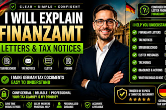explain finanzamt letters tax notices steuerbescheid elster and forms