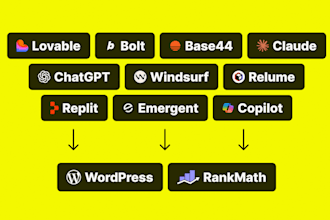 convert ai, lovable, base44, claude, chatgpt, windsurf website to wordpress