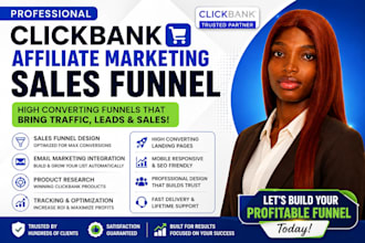 high converting clickbank affiliate marketing sales funnel