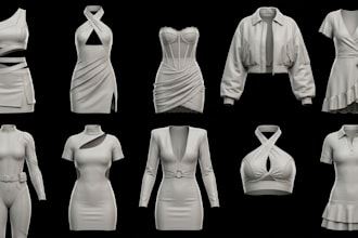 create mesh clothing vrchat outfit virtual world outfit fashion avatar