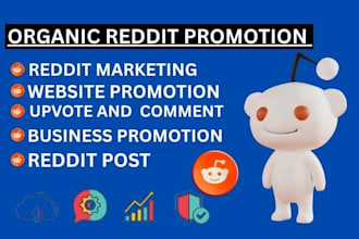 organic reddit post and thread comment for ai saas business website
