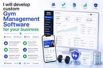 develop custom gym management software for your gym