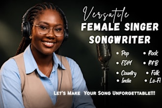 female rock singer edm singer, female singer