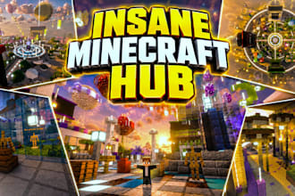 build a cinematic minecraft starter lobby for your server
