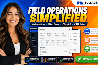 set up jobnimbus CRM, jobnimbus estimate, jobnimbus automation for roofing