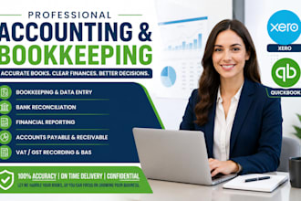 do accounting and bookkeeping using quickbooks and xero