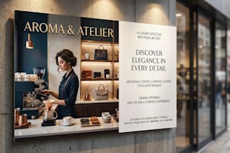 design professional branding graphics and custom posters