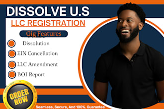 do non resident llc dissolution, dissolve delaware new mexico llc, close ein