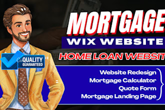 design mortgage website mortgage website redesign wix home loan mortgage website
