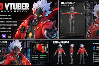 rig and configure your 3d vtuber avatar for warudo