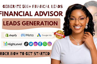 financial advisors meta ads insurance agent leads life insurance leads facebook