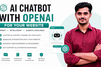 build an ai chatbot with openai for your website