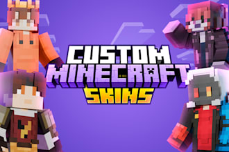 create a custom high quality minecraft skin