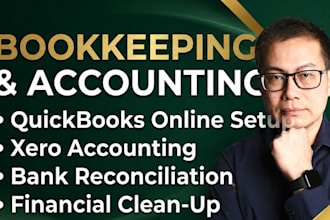 quickbooks bookkeeping, xero accounting and bank reconciliation