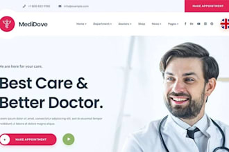 design a google sites website for your clinic or healthcare business